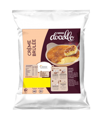 NESTLÉ DOCELLO Crème Brulée Dessert Mix 500g