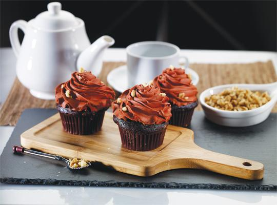 Chocolate Frosted Cupcakes